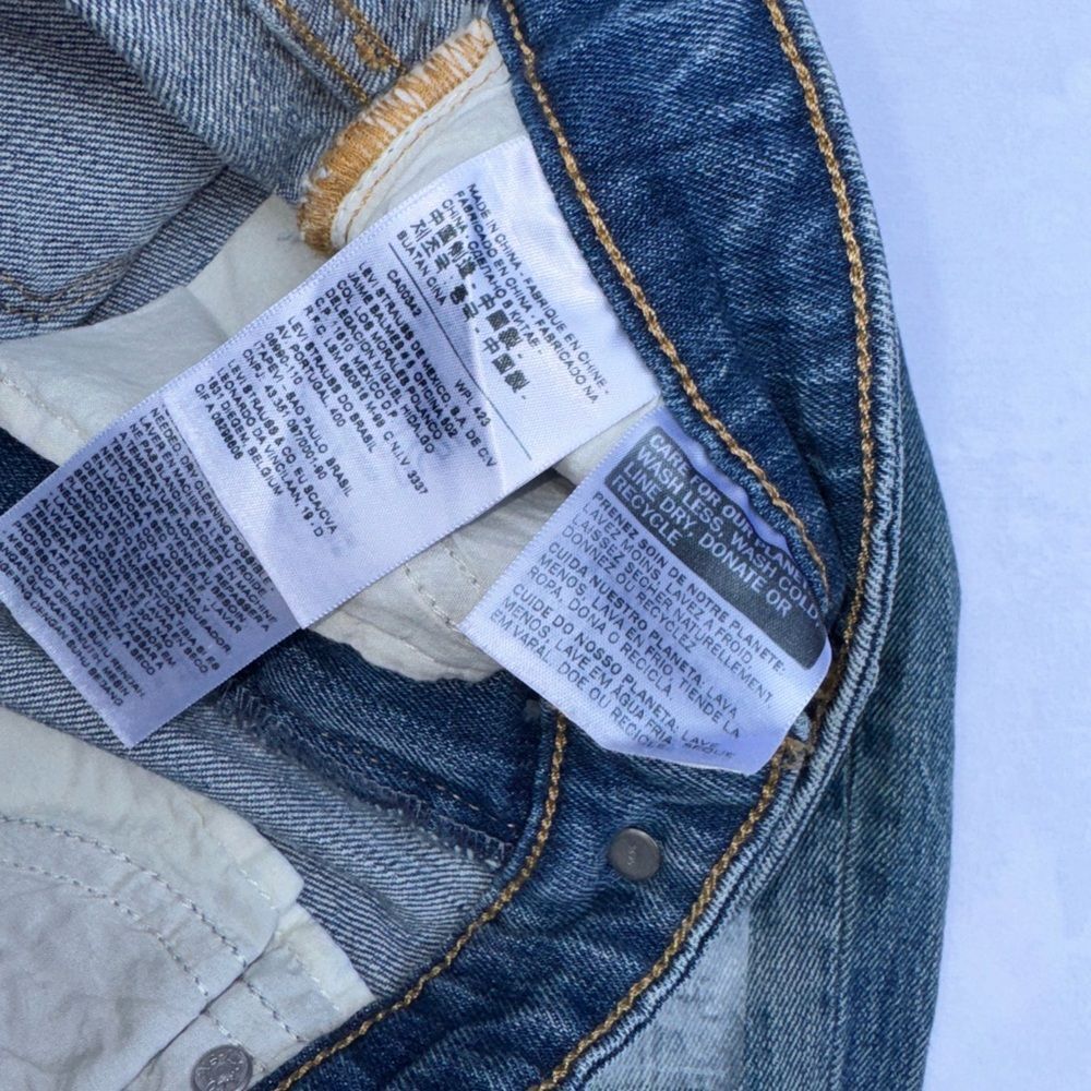 Levi’s 711 Skinny Mid Rise Jeans Womens Size 25x30 - Picture 5 of 11